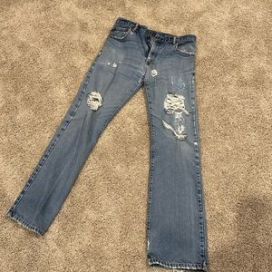 Vintage broken in Levi’s 517